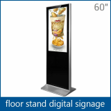 60 Inch Standing Lcd Advertising Media Player